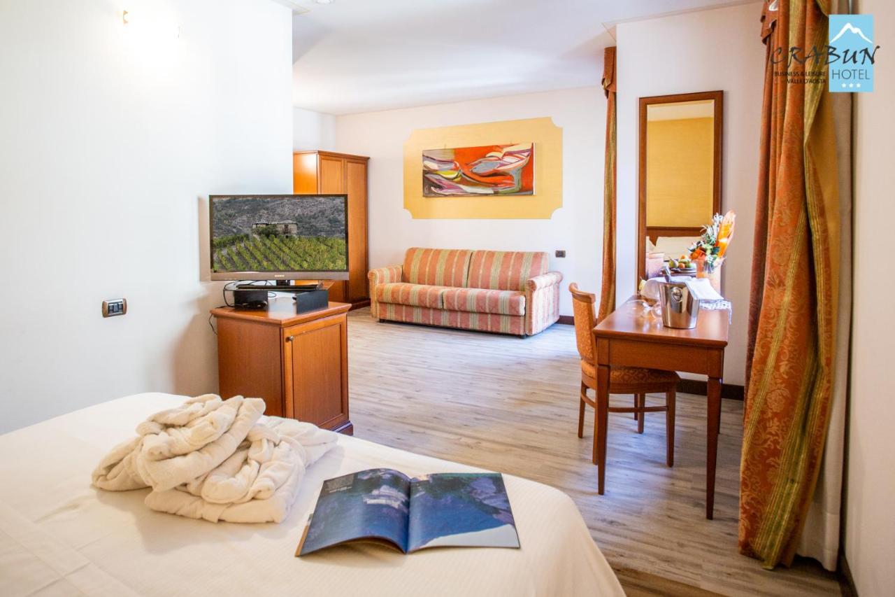 Crabun Hotel Pont-Saint-Martin Ngoại thất bức ảnh