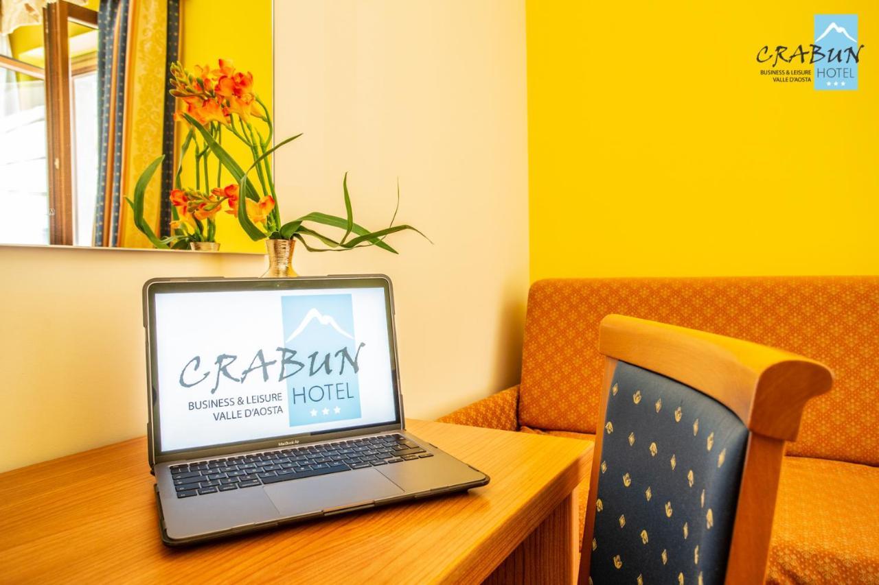 Crabun Hotel Pont-Saint-Martin Ngoại thất bức ảnh