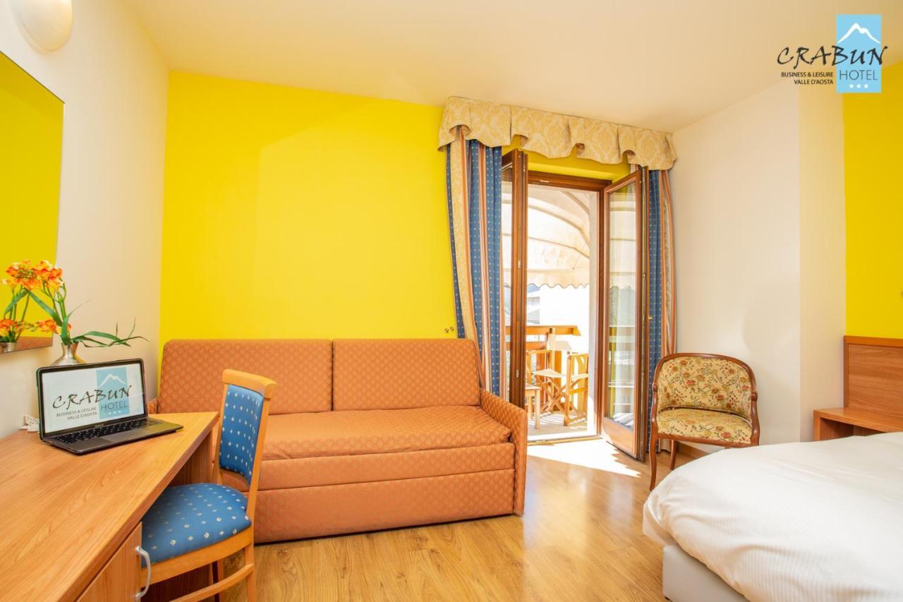 Crabun Hotel Pont-Saint-Martin Ngoại thất bức ảnh
